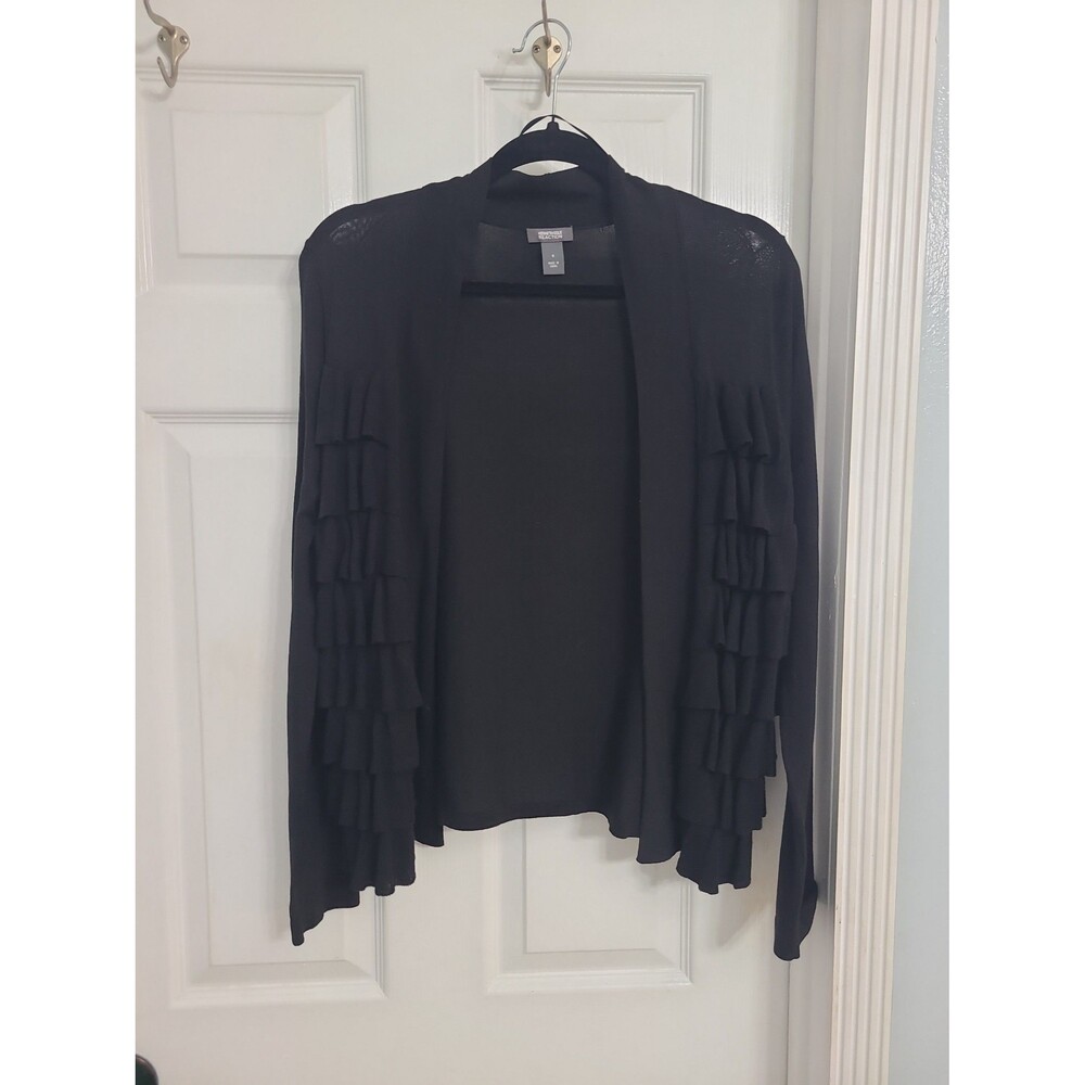 Kenneth Cole black open cardigan size S